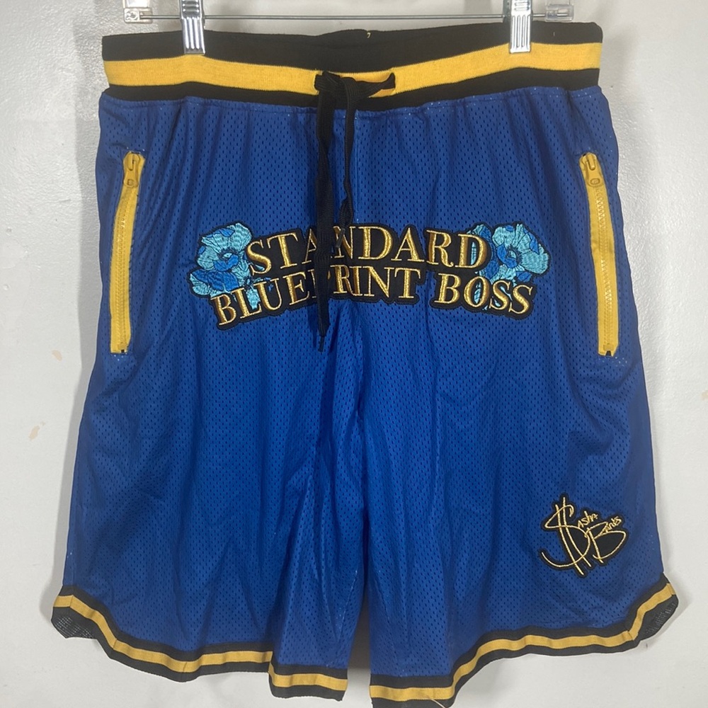 WWE Sasha Banks "Standard Blueprint Boss" Shorts Sz XL